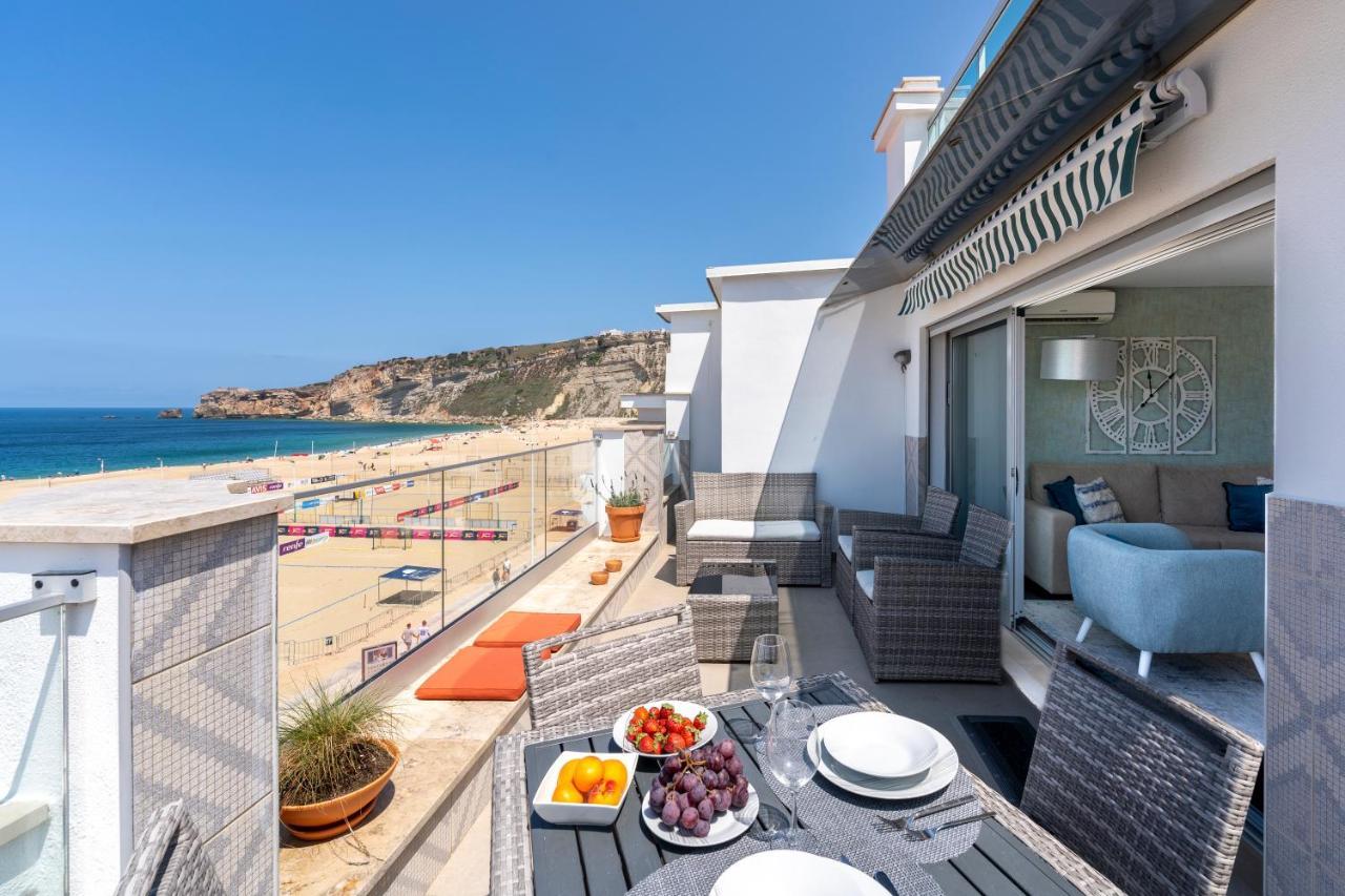 360 Rooftop On The Beach Nazare - Nativo Oceanfront Eksteriør bilde