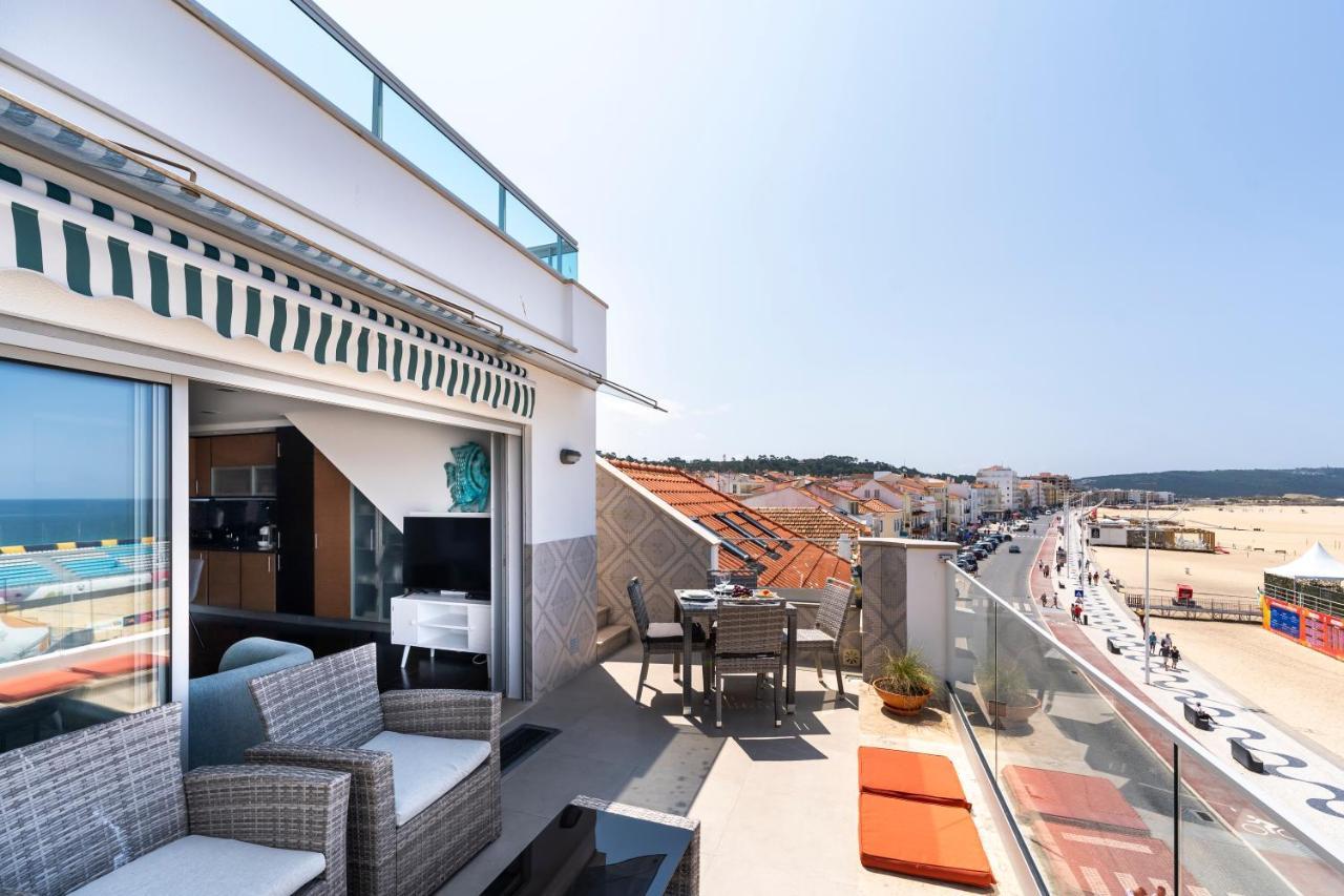 360 Rooftop On The Beach Nazare - Nativo Oceanfront Eksteriør bilde