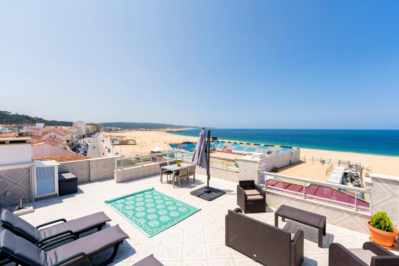 360 Rooftop On The Beach Nazare - Nativo Oceanfront Eksteriør bilde
